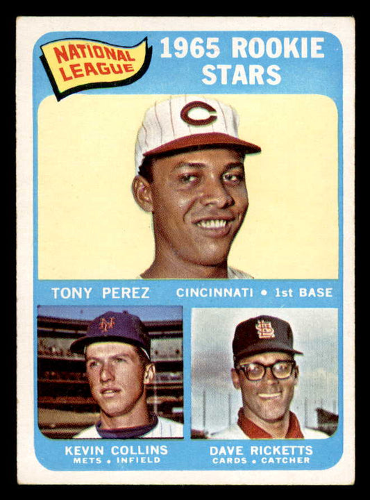 1965 Topps Baseball #581 Tony Perez Reds EX+/EX-MT 550360