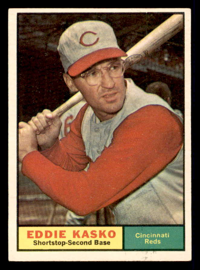 1961 Topps Baseball #534 Eddie Kasko Reds NR-MT 550425
