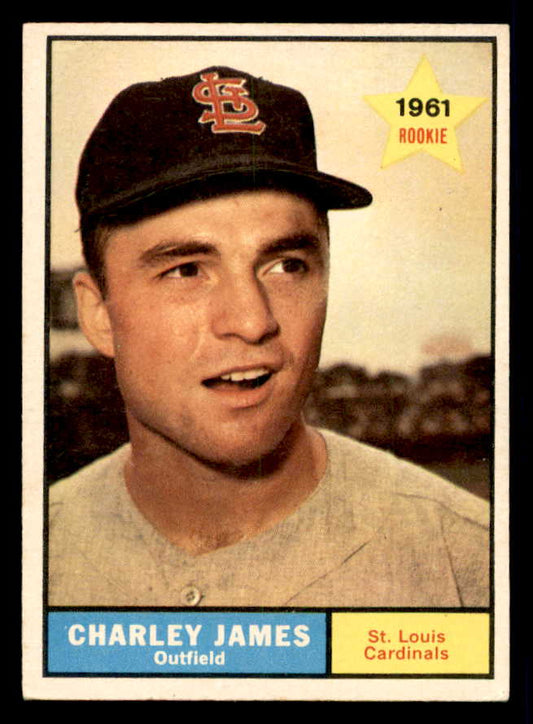 1961 Topps Baseball #561 Charley James Cardinals NR-MT 550426