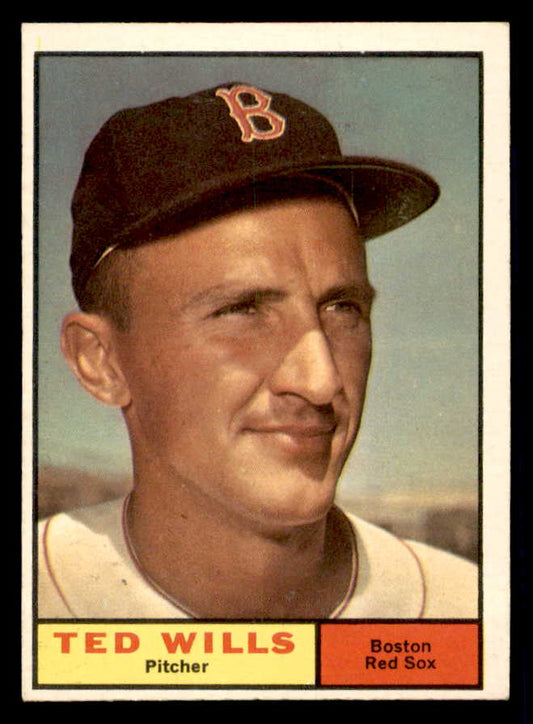 1961 Topps Baseball #548 Ted Wills Red Sox NR-MT 550434