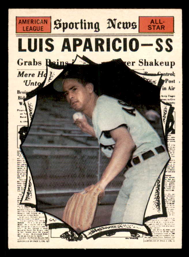 1961 Topps Baseball #574 Luis Aparicio A.S. White Sox NR-MT 550441
