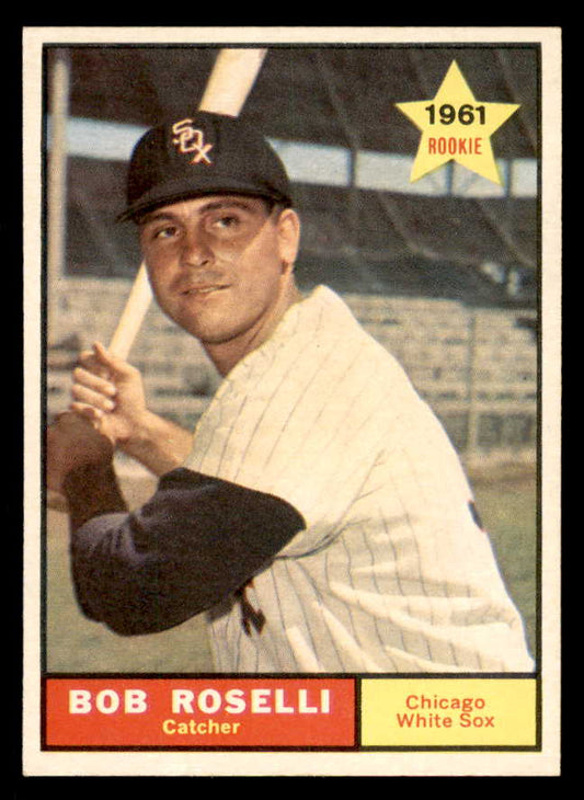 1961 Topps Baseball #529 Bob Roselli White Sox EX-MT 550454