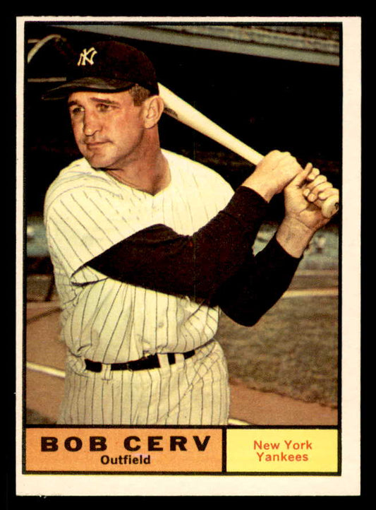 1961 Topps Baseball #563 Bob Cerv Yankees EX-MT 550464