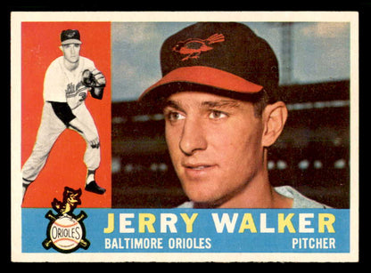 1960 Topps Baseball #540 Jerry Walker Orioles EX-MT 550466