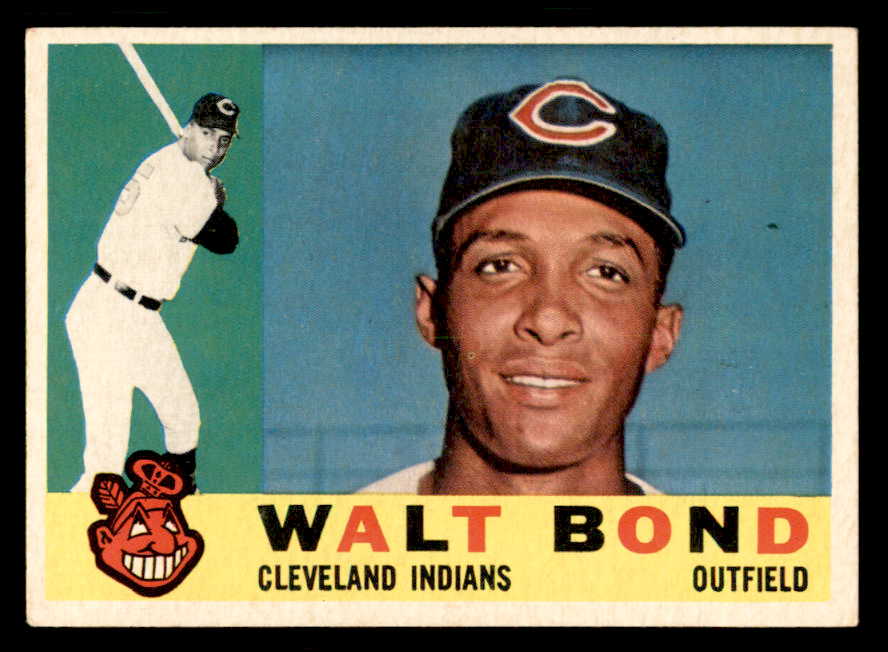 1960 Topps Baseball #552 Walt Bond Indians EX-MT 550472