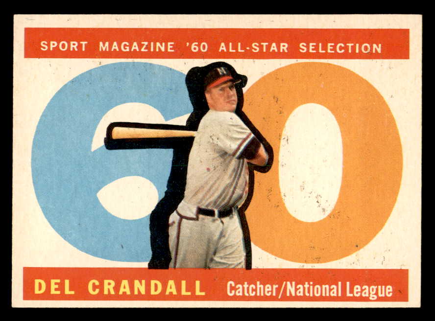 1960 Topps Baseball #568 Del Crandall A.S. Braves EX-MT 550474