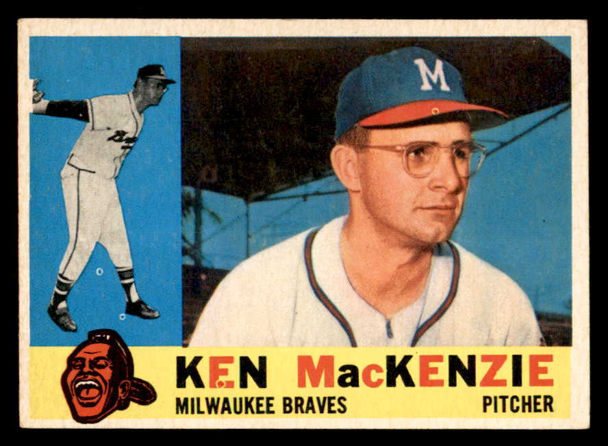 1960 Topps Baseball #534 Ken MacKenzie Braves EX-MT 550490