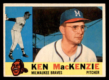 1960 Topps Baseball #534 Ken MacKenzie Braves EX-MT 550490