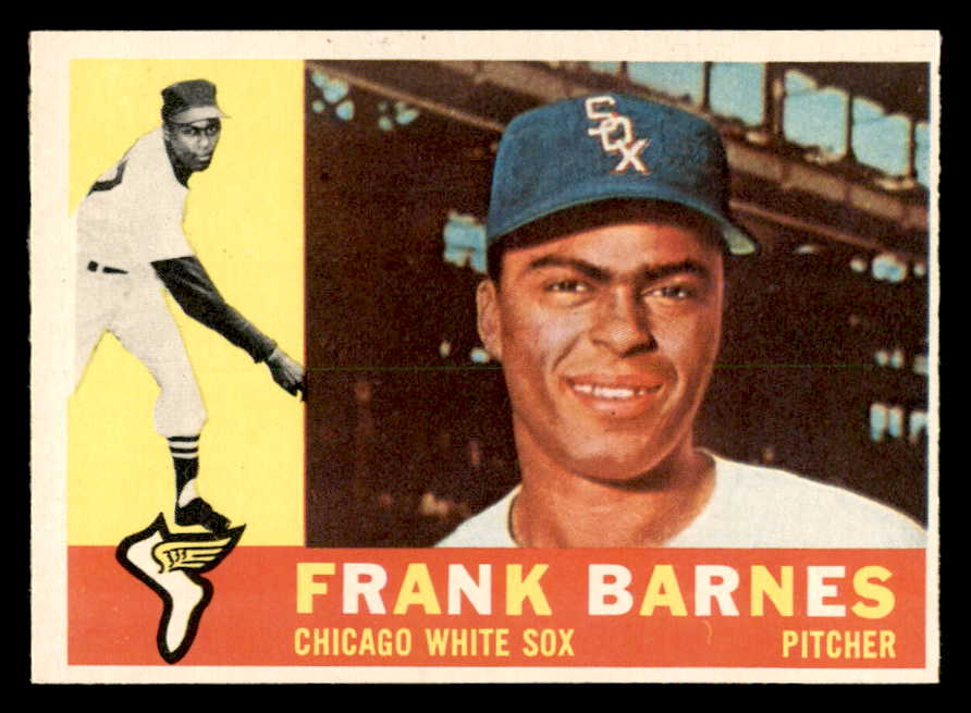 1960 Topps Baseball #538 Frank Barnes White Sox EX-MT 550493