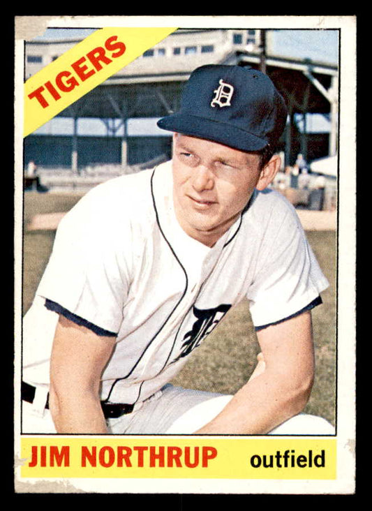 1966 Topps Baseball #554 Jim Northrup Tigers VG 550563