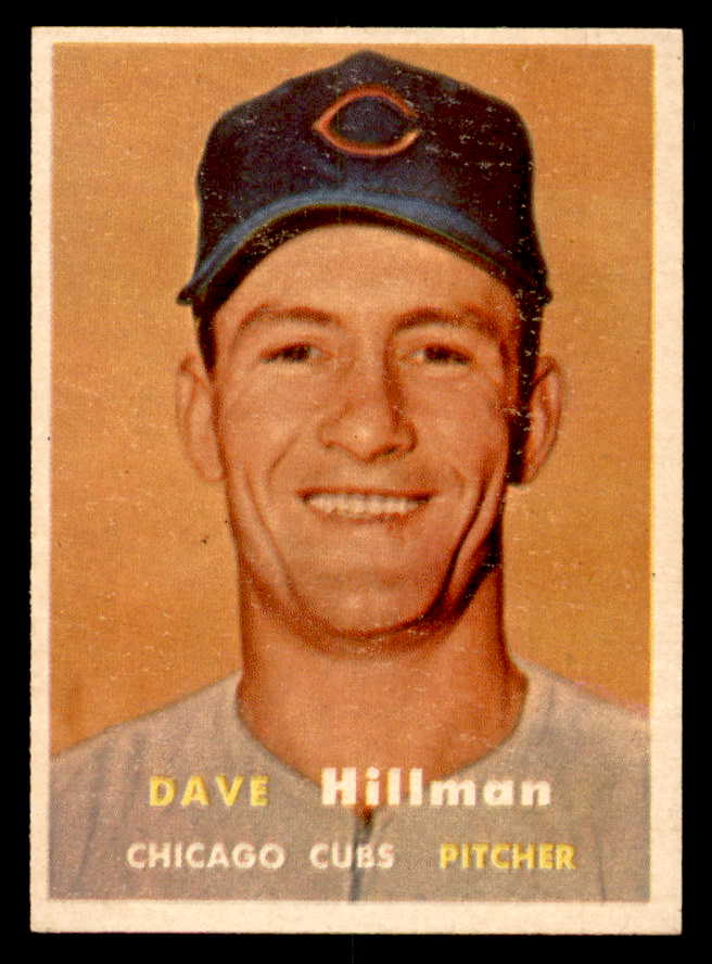1957 Topps Baseball #351 Dave Hillman Cubs EX-MT 550575