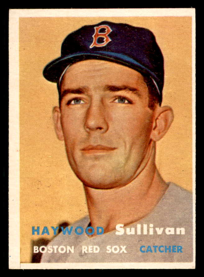 1957 Topps Baseball #336 Haywood Sullivan Red Sox EX-MT 550584