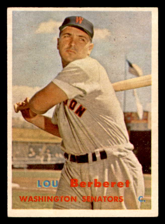 1957 Topps Baseball #315 Lou Berberet Senators EX-MT 550594
