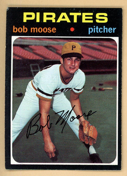 1971 Topps Baseball #690 Bob Moose Pirates VG-EX 550635