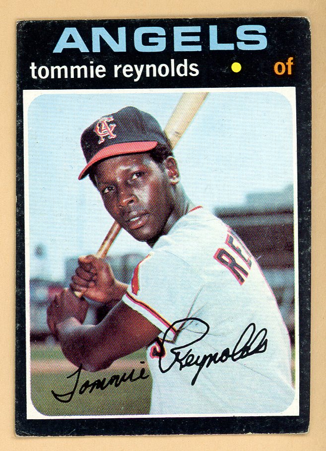 1971 Topps Baseball #676 Tommie Reynolds Angels VG-EX 550637