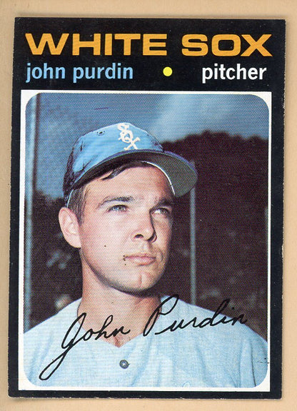 1971 Topps Baseball #748 John Purdin White Sox EX-MT 550644