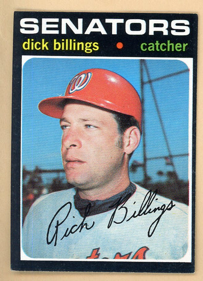 1971 Topps Baseball #729 Dick Billings Senators EX-MT 550650