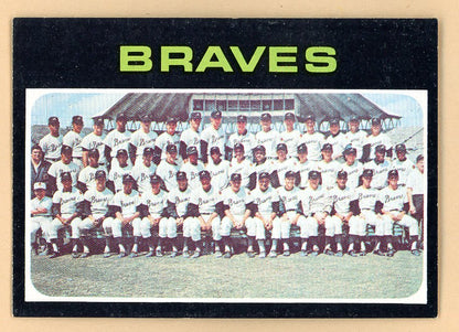 1971 Topps Baseball #652 Atlanta Braves Team EX-MT 550657