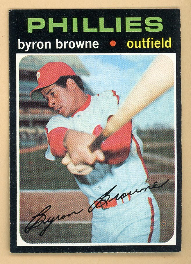 1971 Topps Baseball #659 Byron Browne Phillies EX-MT 550670