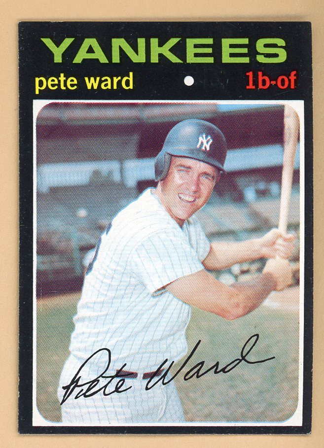 1971 Topps Baseball #667 Pete Ward Yankees EX-MT 550673