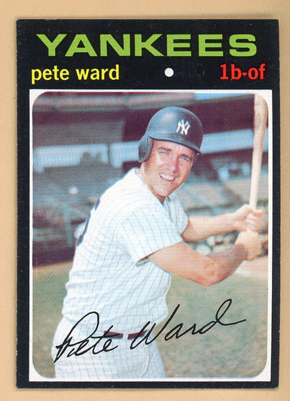 1971 Topps Baseball #667 Pete Ward Yankees EX-MT 550673