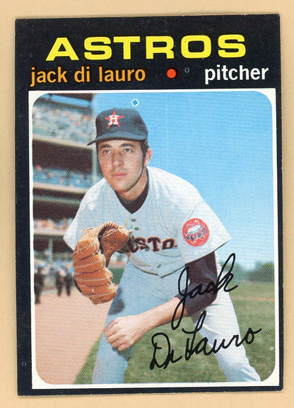 1971 Topps Baseball #677 Jack Dilauro Astros EX-MT 550675