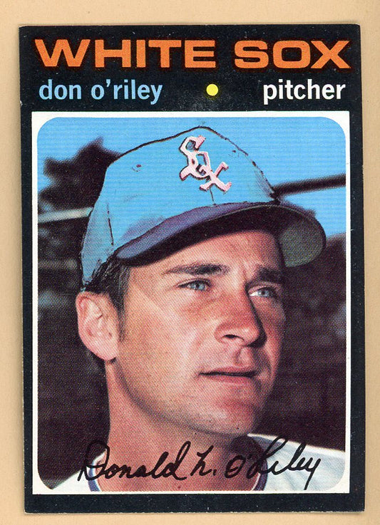 1971 Topps Baseball #679 Don O'Riley White Sox EX-MT 550676