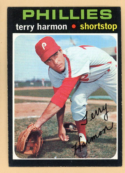 1971 Topps Baseball #682 Terry Harmon Phillies EX-MT 550693