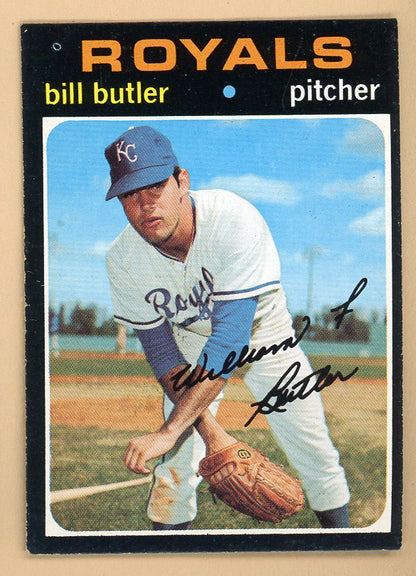 1971 Topps Baseball #681 Bill Butler Royals EX-MT 550697