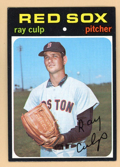 1971 Topps Baseball #660 Ray Culp Red Sox NR-MT 550702