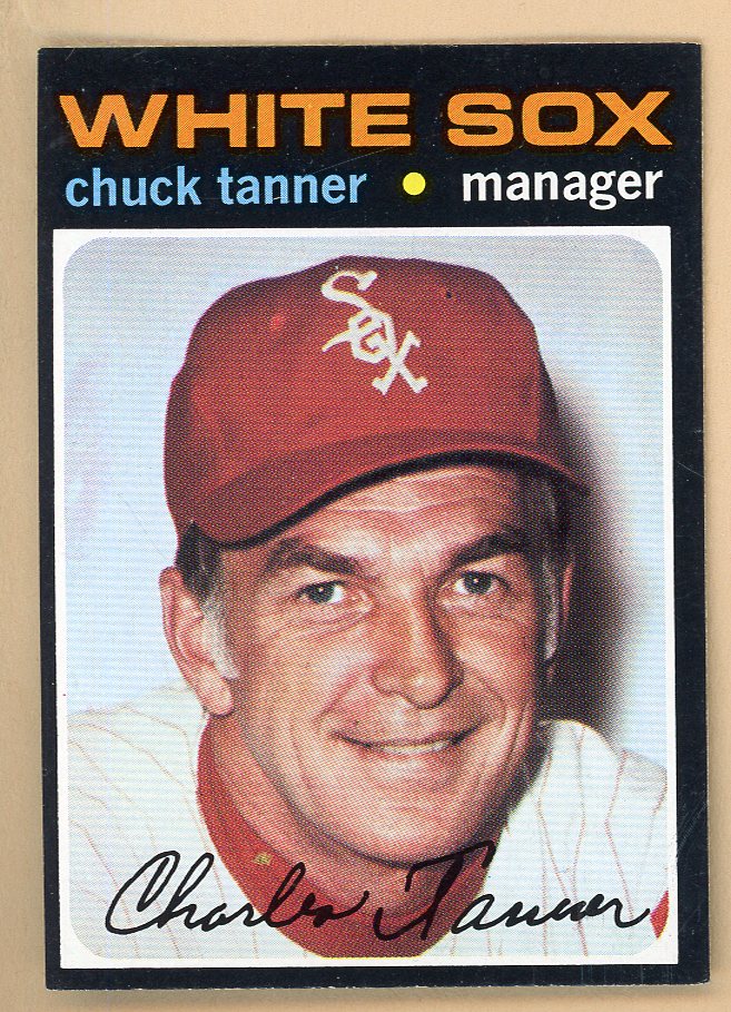 1971 Topps Baseball #661 Chuck Tanner White Sox NR-MT 550704
