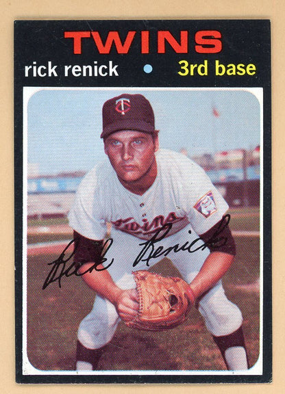 1971 Topps Baseball #694 Rick Renick Twins NR-MT 550717