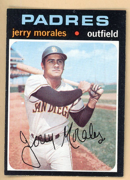 1971 Topps Baseball #696 Jerry Morales Padres NR-MT 550719