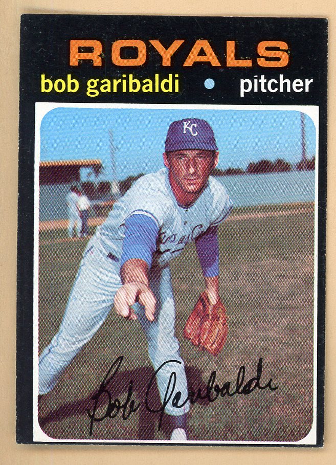 1971 Topps Baseball #701 Bob Garibaldi Royals NR-MT 550722