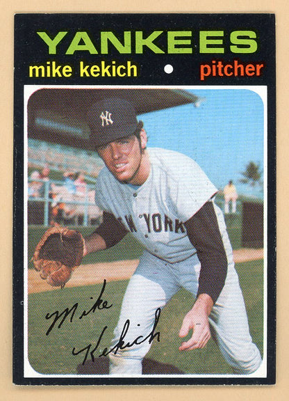 1971 Topps Baseball #703 Mike Kekich Yankees NR-MT 550723