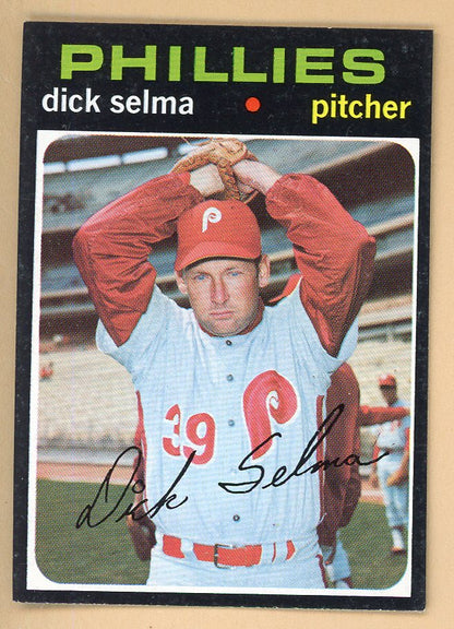 1971 Topps Baseball #705 Dick Selma Phillies NR-MT 550725