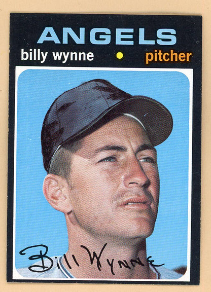 1971 Topps Baseball #718 Billy Wynne Angels NR-MT 550729