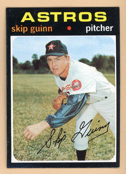 1971 Topps Baseball #741 Skip Guinn Astros NR-MT 550730