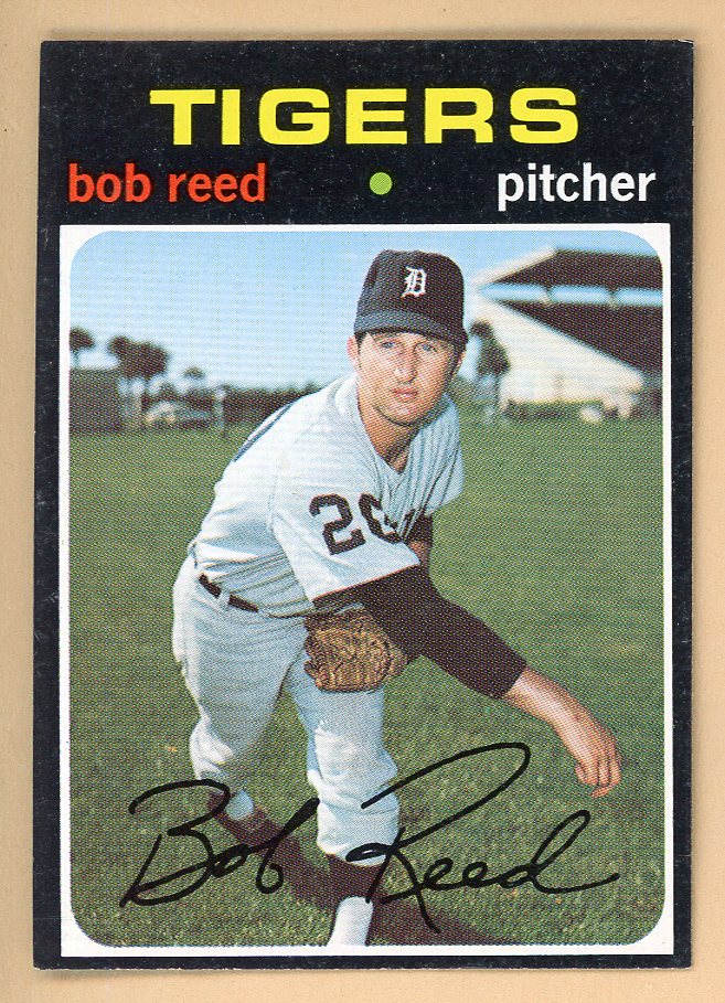 1971 Topps Baseball #732 Bob Reed Tigers NR-MT 550734
