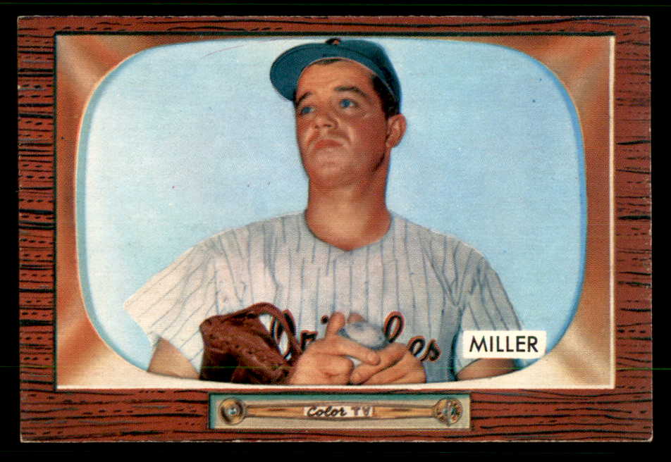 1955 Bowman Baseball #245 Bill Miller Orioles EX-MT 550759