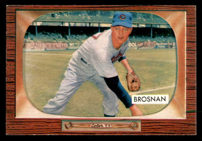 1955 Bowman Baseball #229 Jim Brosnan Cubs EX-MT 550769