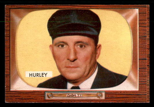 1955 Bowman Baseball #260 Edwin Hurley Umpire EX-MT 550774
