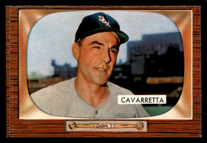 1955 Bowman Baseball #282 Phil Cavarretta White Sox EX 550798