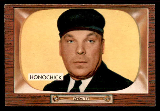 1955 Bowman Baseball #267 Jim Honochick Umpire EX 550808