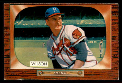 1955 Bowman Baseball #253 Jim Wilson Braves VG-EX 550834