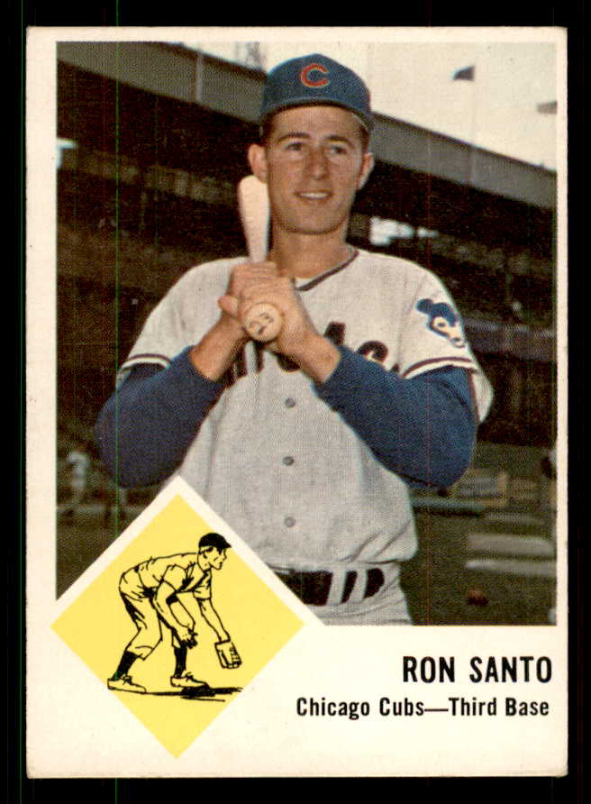1963 Fleer Baseball #032 Ron Santo Cubs VG-EX/EX 550896