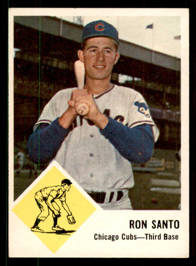1963 Fleer Baseball #032 Ron Santo Cubs VG-EX/EX 550897