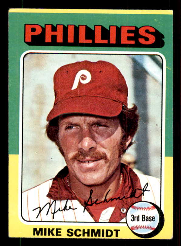 1975 Topps Mini Baseball #070 Mike Schmidt Phillies VG-EX 550923