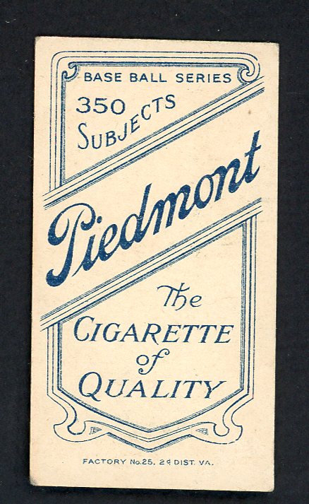 1909-11 T206 T 206 Monte Cross Indianapolis VG-EX 550944