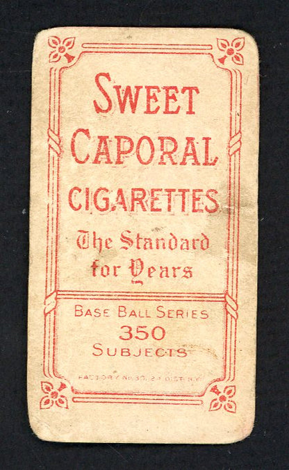 1909-11 T206 T 206 Jean Dubuc Reds Good 550951